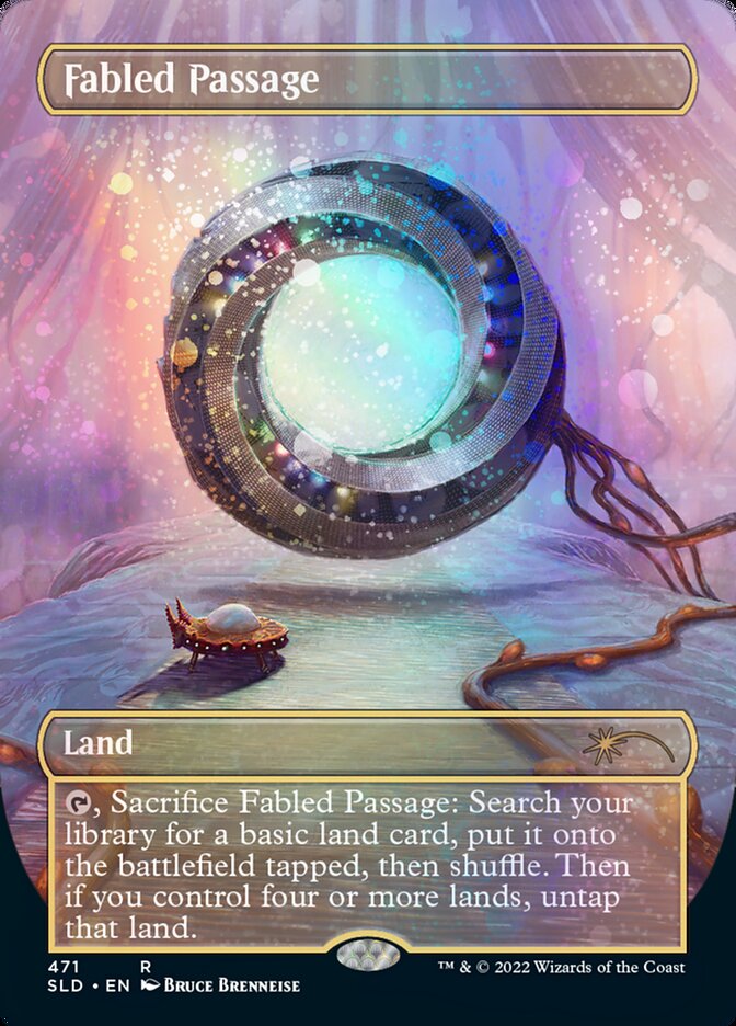 Fabled Passage (Galaxy Foil) [Secret Lair Drop Series] | Deep Dive Games St. Marys