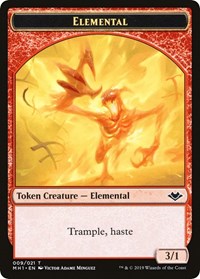 Elemental (009) // Goblin Double-Sided Token [Modern Horizons Tokens] | Deep Dive Games St. Marys