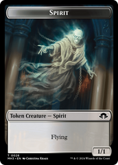 Eldrazi Spawn // Spirit (0028) Double-Sided Token [Modern Horizons 3 Tokens] | Deep Dive Games St. Marys