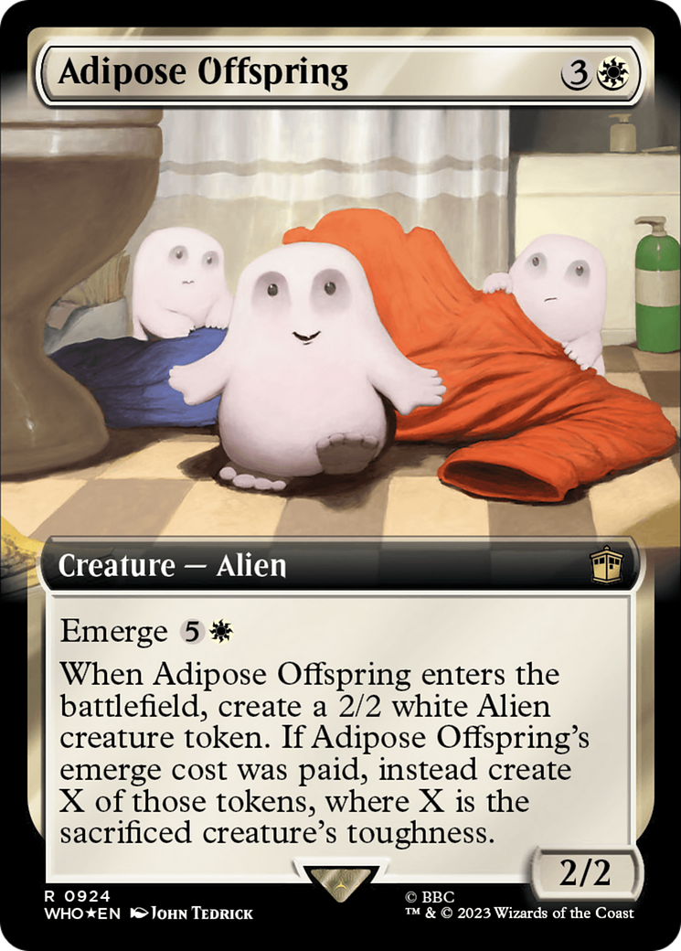 Adipose Offspring (Extended Art) (Surge Foil) [Doctor Who] | Deep Dive Games St. Marys