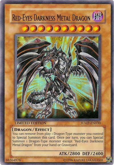 Red-Eyes Darkness Metal Dragon [JUMP-EN030] Ultra Rare | Deep Dive Games St. Marys