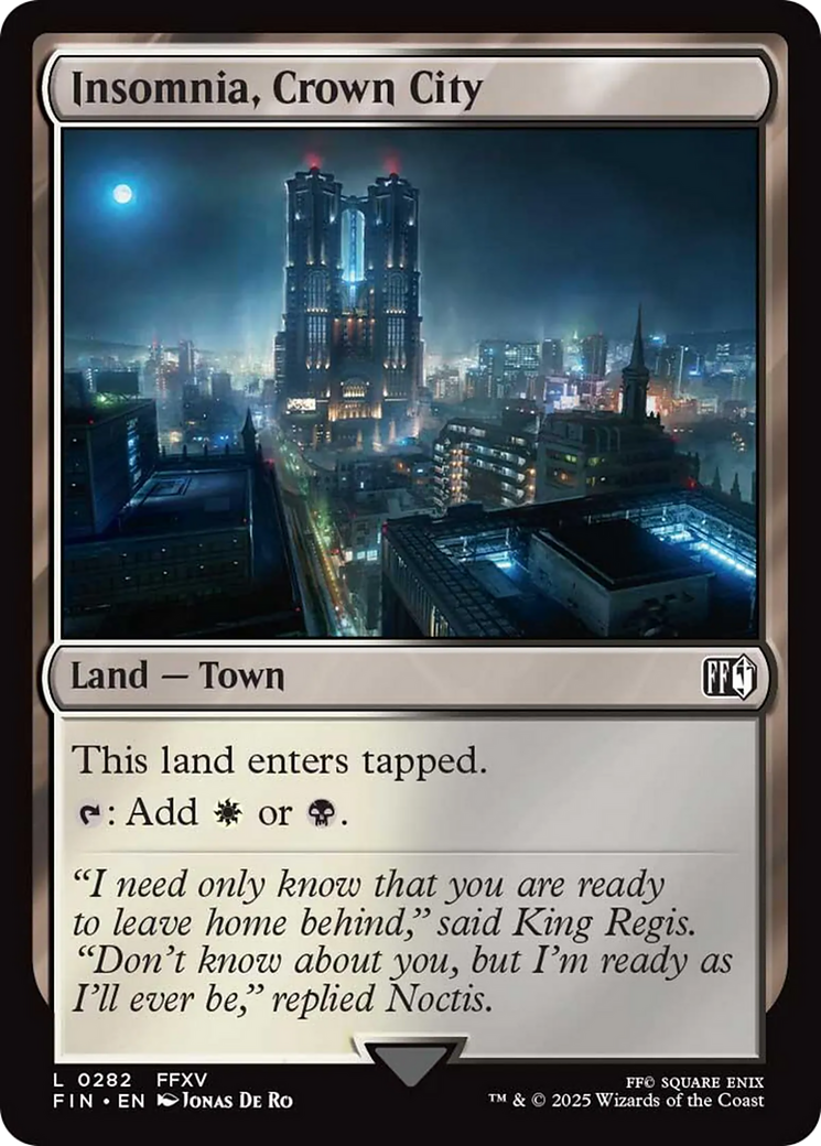 Insomnia, Crown City [FINAL FANTASY] | Deep Dive Games St. Marys