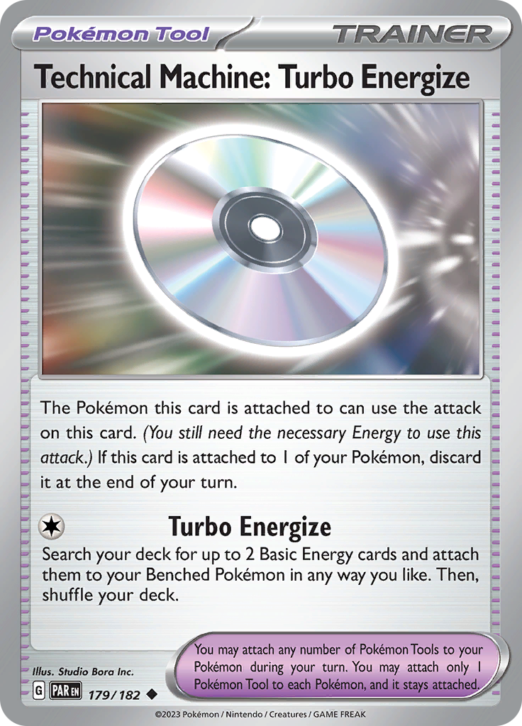 Technical Machine: Turbo Energize (179/182) [Scarlet & Violet: Paradox Rift] | Deep Dive Games St. Marys