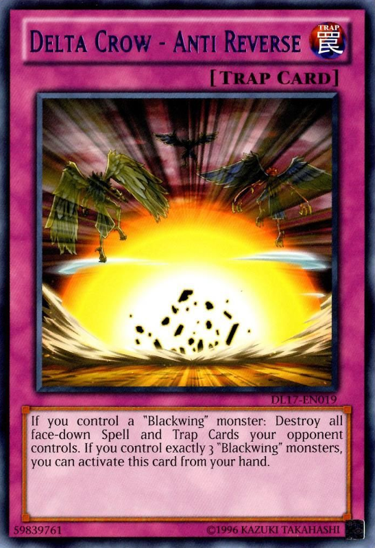 Delta Crow - Anti Reverse (Purple) [DL17-EN019] Rare | Deep Dive Games St. Marys
