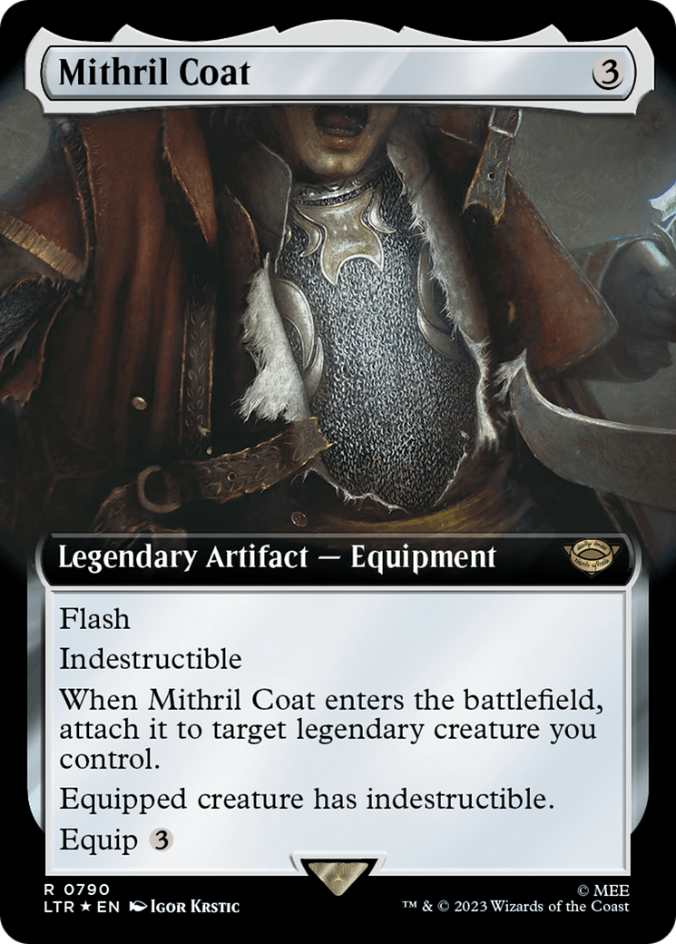 Mithril Coat (Extended Art) (Surge Foil) [The Lord of the Rings: Tales of Middle-Earth] | Deep Dive Games St. Marys