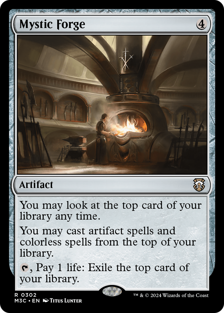 Mystic Forge (Ripple Foil) [Modern Horizons 3 Commander] | Deep Dive Games St. Marys