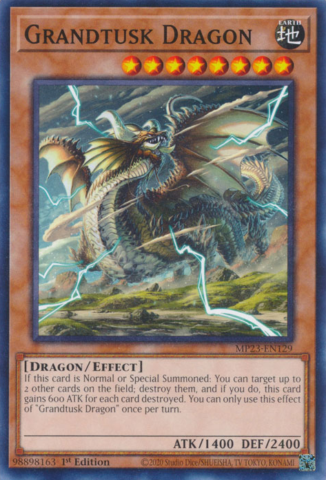 Grandtusk Dragon [MP23-EN129] Common | Deep Dive Games St. Marys