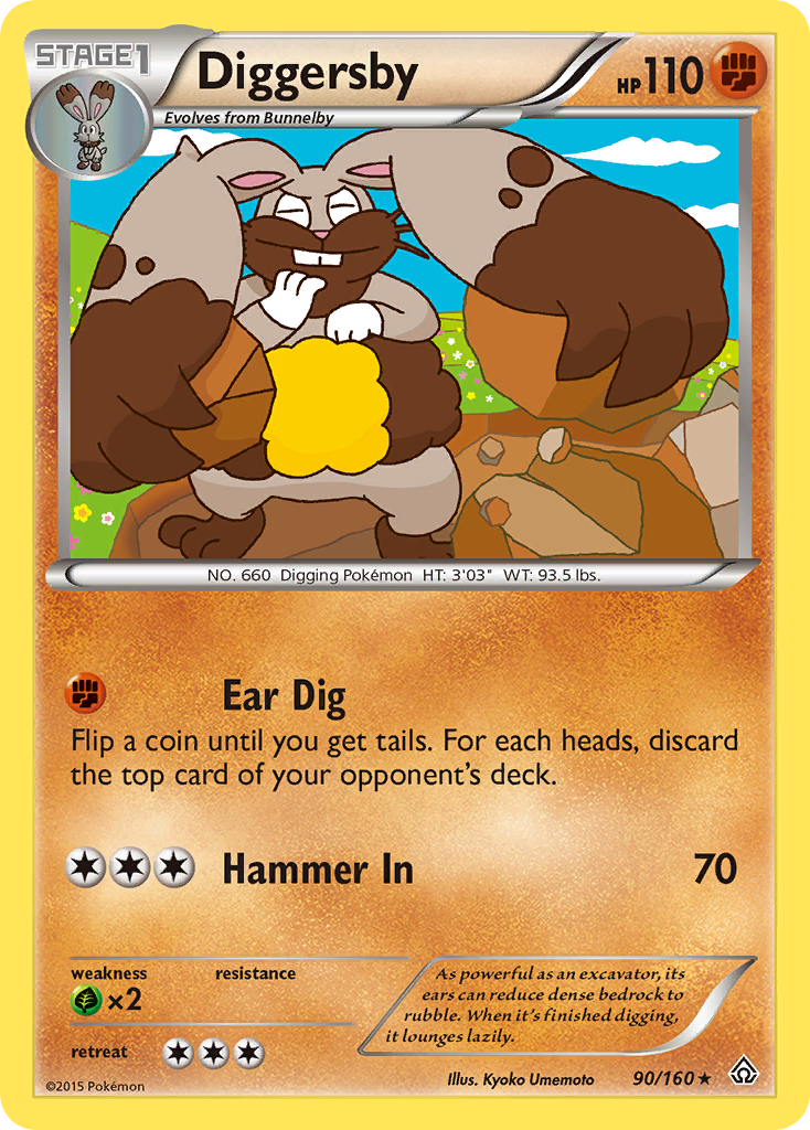 Diggersby (90/160) [XY: Primal Clash] | Deep Dive Games St. Marys