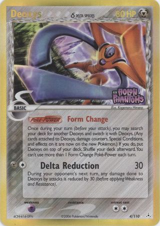 Deoxys (4/110) (Delta Species) (Stamped) [EX: Holon Phantoms] | Deep Dive Games St. Marys