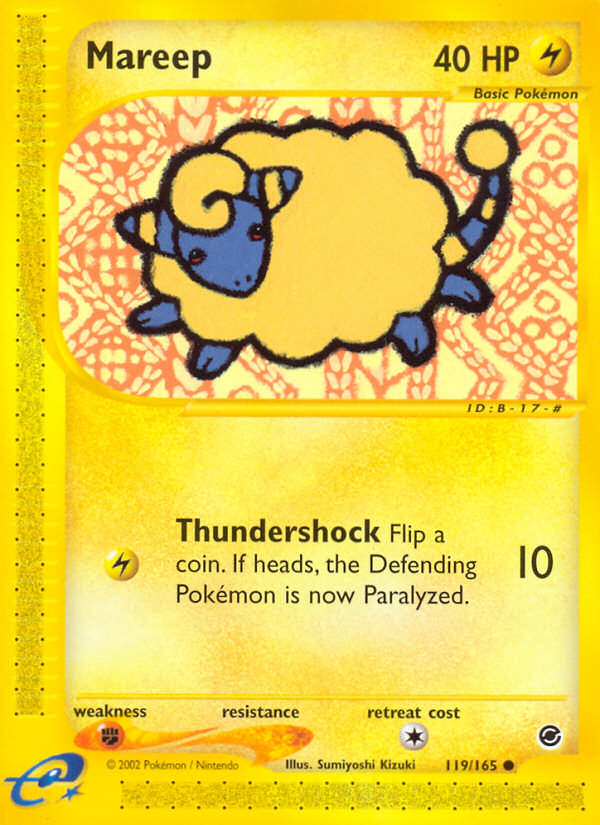 Mareep (119/165) [Expedition: Base Set] | Deep Dive Games St. Marys