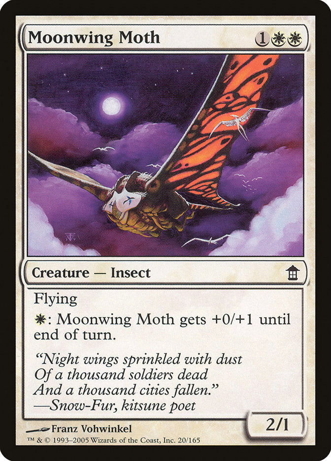 Moonwing Moth [Saviors of Kamigawa] | Deep Dive Games St. Marys