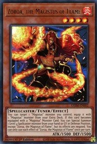 Zoroa, the Magistus of Flame [GEIM-EN002] Ultra Rare | Deep Dive Games St. Marys