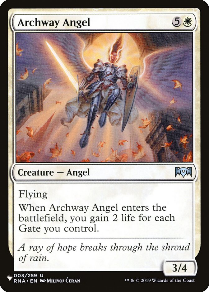 Archway Angel [The List] | Deep Dive Games St. Marys