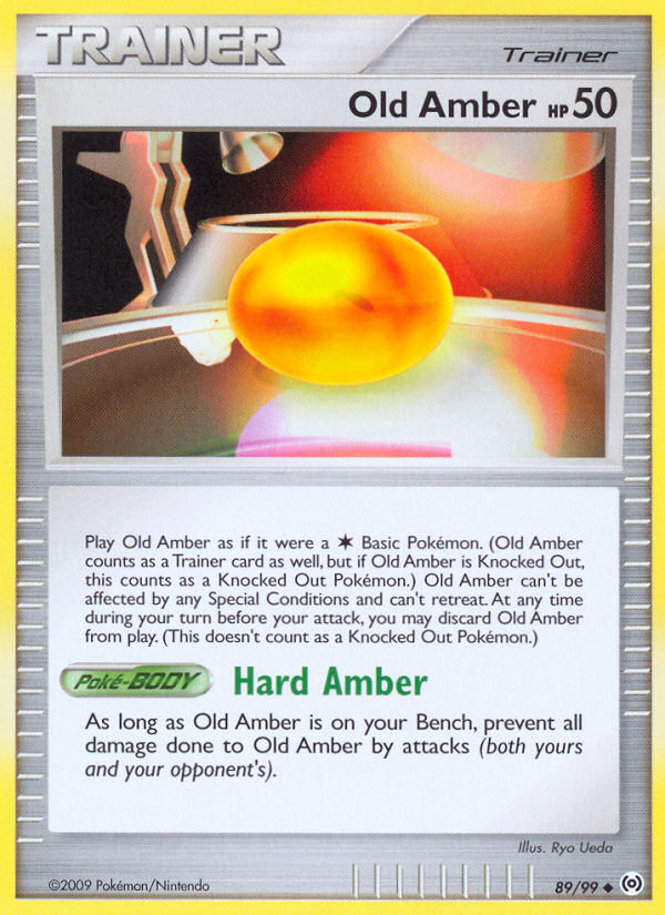 Old Amber (89/99) [Platinum: Arceus] | Deep Dive Games St. Marys