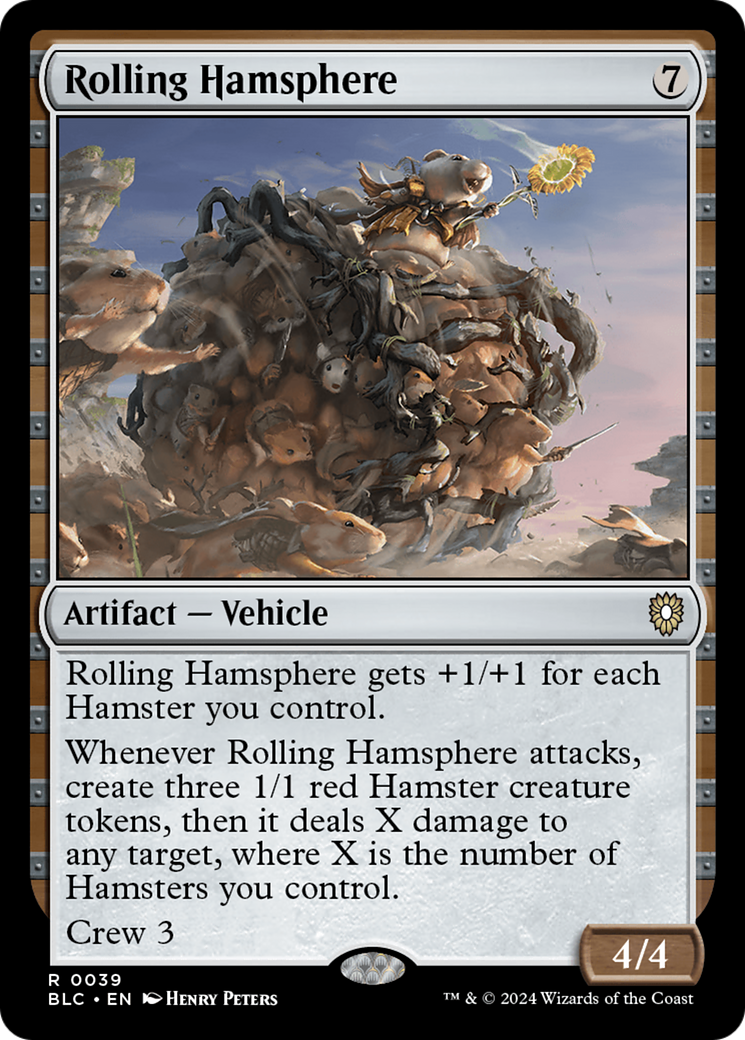 Rolling Hamsphere [Bloomburrow Commander] | Deep Dive Games St. Marys