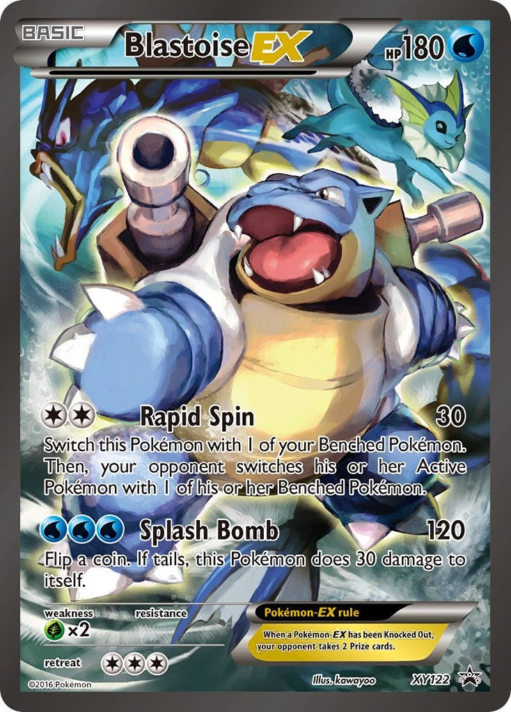 Blastoise EX (XY122) (Jumbo Card) [XY: Black Star Promos] | Deep Dive Games St. Marys