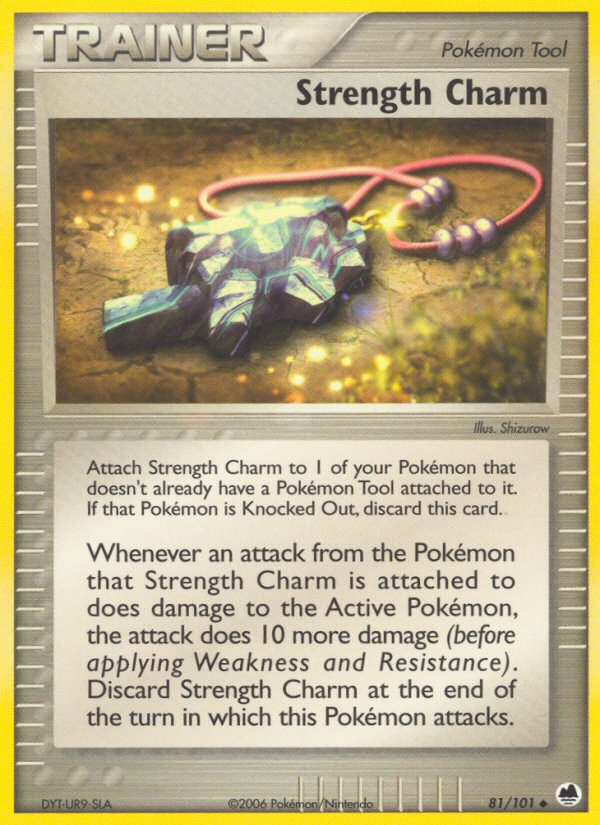 Strength Charm (81/101) [EX: Dragon Frontiers] | Deep Dive Games St. Marys