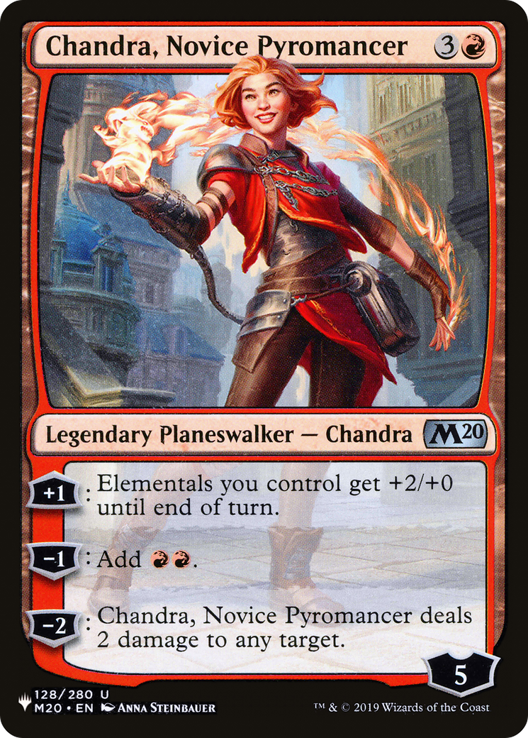 Chandra, Novice Pyromancer [The List] | Deep Dive Games St. Marys