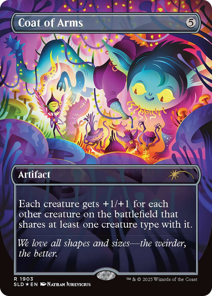 Coat of Arms (Double Rainbow Foil) [Secret Lair Drop Series] | Deep Dive Games St. Marys