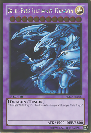 Blue-Eyes Ultimate Dragon [PGLD-EN055] Gold Rare | Deep Dive Games St. Marys