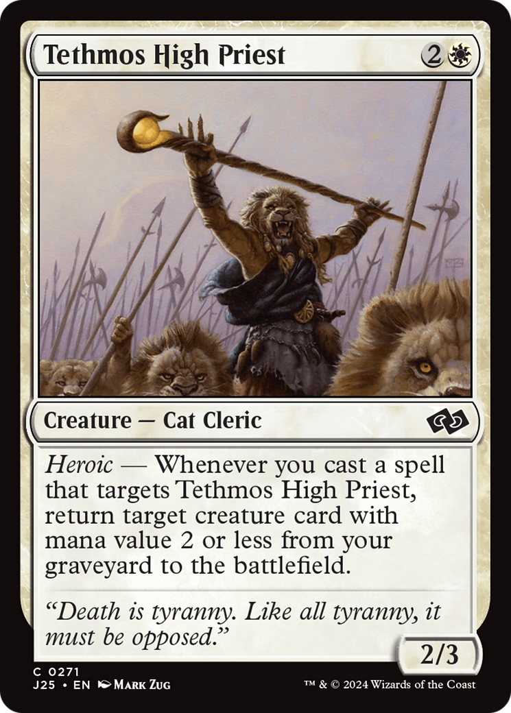 Tethmos High Priest [Foundations Jumpstart] | Deep Dive Games St. Marys