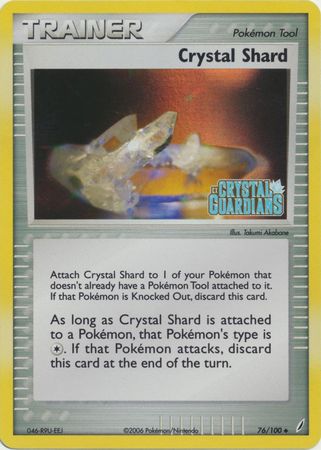 Crystal Shard (76/100) (Stamped) [EX: Crystal Guardians] | Deep Dive Games St. Marys