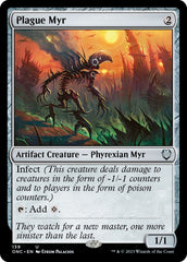 Plague Myr [Phyrexia: All Will Be One Commander] | Deep Dive Games St. Marys