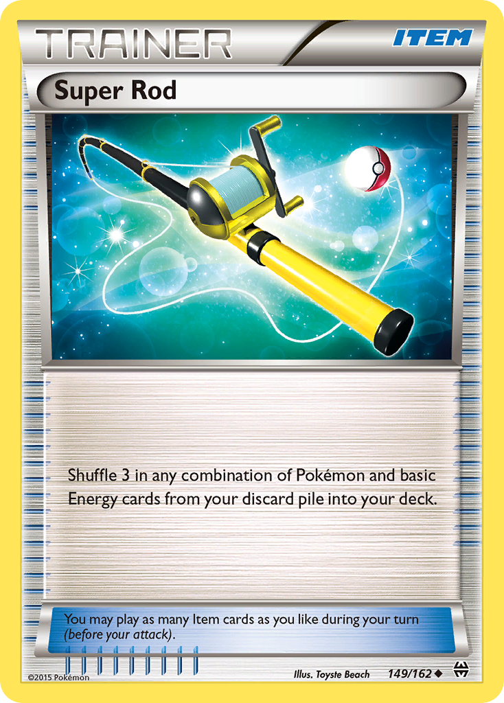 Super Rod (149/162) [XY: BREAKthrough] | Deep Dive Games St. Marys