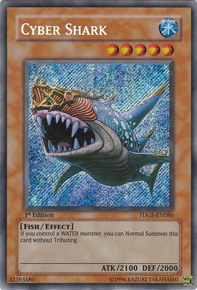 Cyber Shark [TDGS-EN086] Secret Rare | Deep Dive Games St. Marys