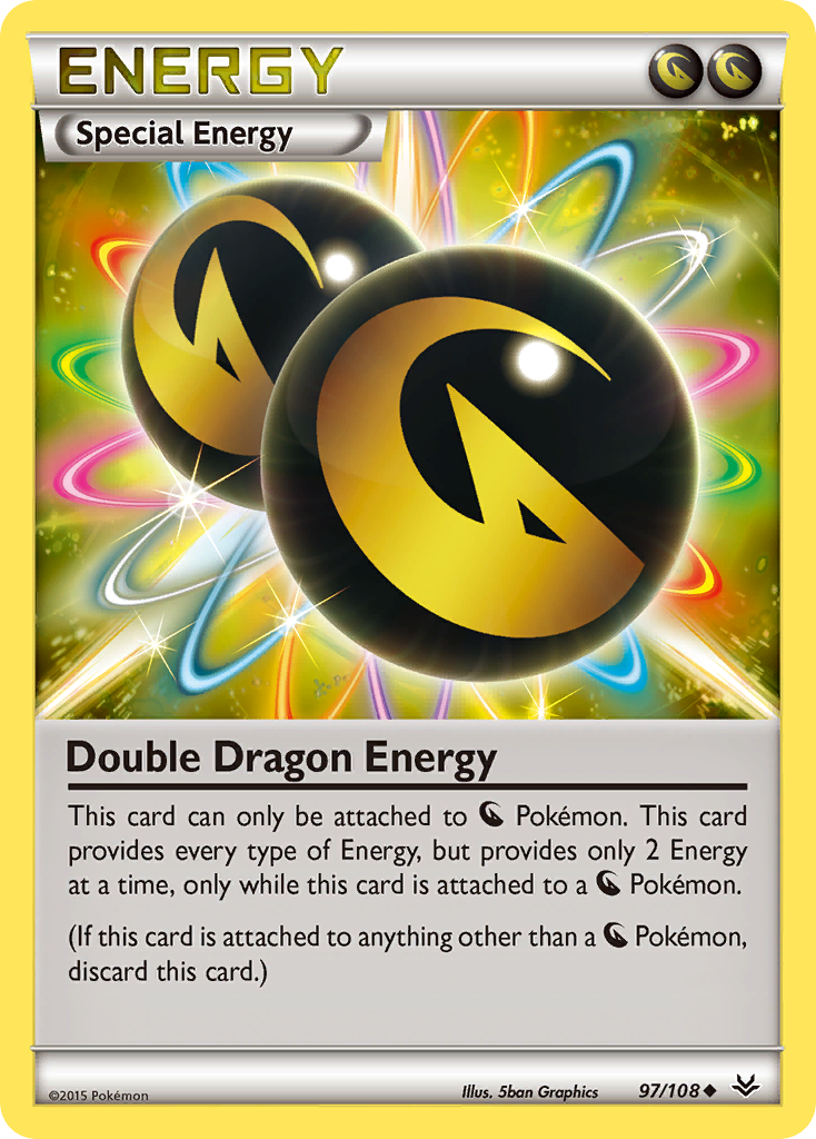 Double Dragon Energy (97/108) [XY: Roaring Skies] | Deep Dive Games St. Marys