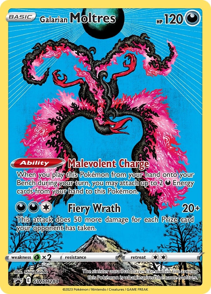 Galarian Moltres (SWSH284) [Sword & Shield: Black Star Promos] | Deep Dive Games St. Marys