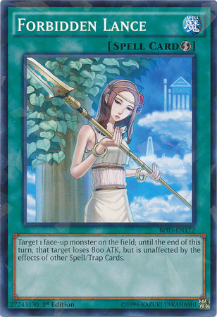 Forbidden Lance [BP03-EN172] Shatterfoil Rare | Deep Dive Games St. Marys