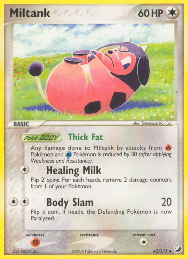 Miltank (42/115) [EX: Unseen Forces] | Deep Dive Games St. Marys