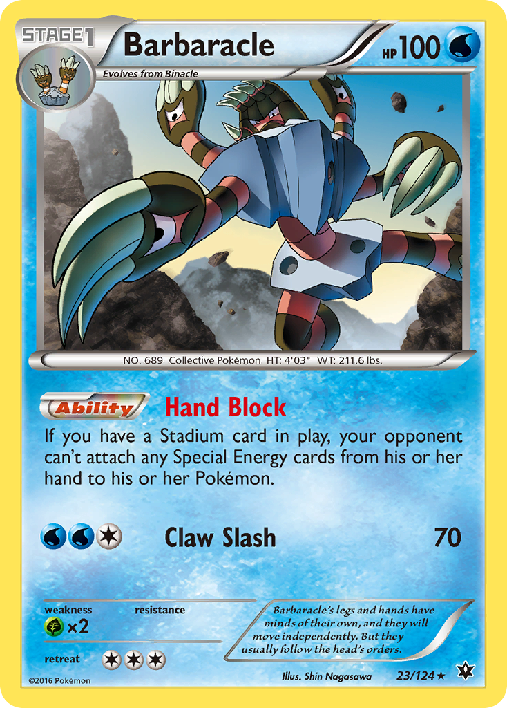 Barbaracle (23/124) [XY: Fates Collide] | Deep Dive Games St. Marys