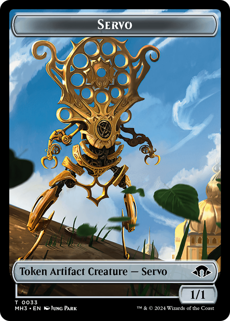 Energy Reserve // Servo Double-Sided Token [Modern Horizons 3 Tokens] | Deep Dive Games St. Marys