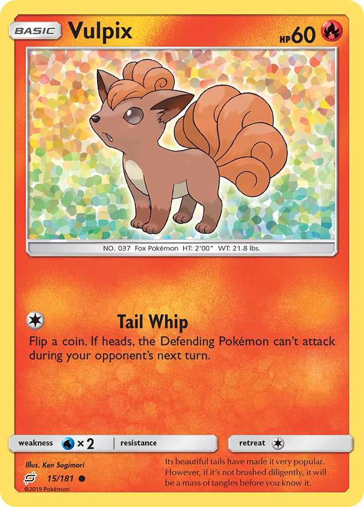 Vulpix (15/181) [Sun & Moon: Team Up] | Deep Dive Games St. Marys