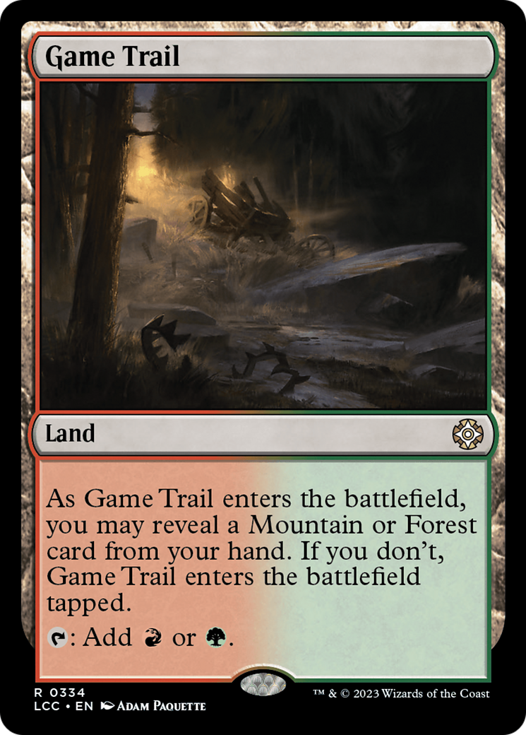 Game Trail [The Lost Caverns of Ixalan Commander] | Deep Dive Games St. Marys