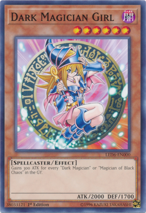 Dark Magician Girl [LED6-EN000] Common | Deep Dive Games St. Marys