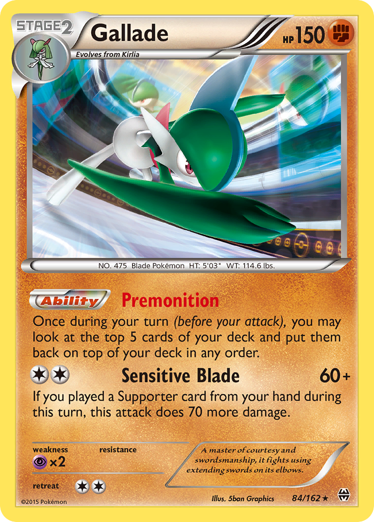 Gallade (84/162) [XY: BREAKthrough] | Deep Dive Games St. Marys