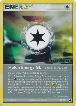 Holon Energy GL (85/101) (Stamped) [EX: Dragon Frontiers] | Deep Dive Games St. Marys