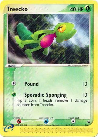 Treecko (016) (Non-Holo) [Nintendo: Black Star Promos] | Deep Dive Games St. Marys