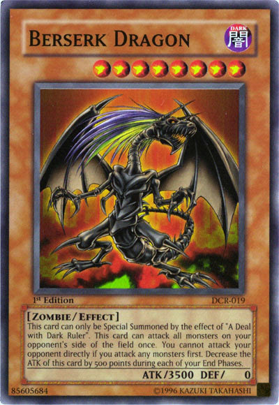 Berserk Dragon [DCR-019] Super Rare | Deep Dive Games St. Marys