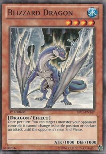 Blizzard Dragon [BP01-EN147] Starfoil Rare | Deep Dive Games St. Marys