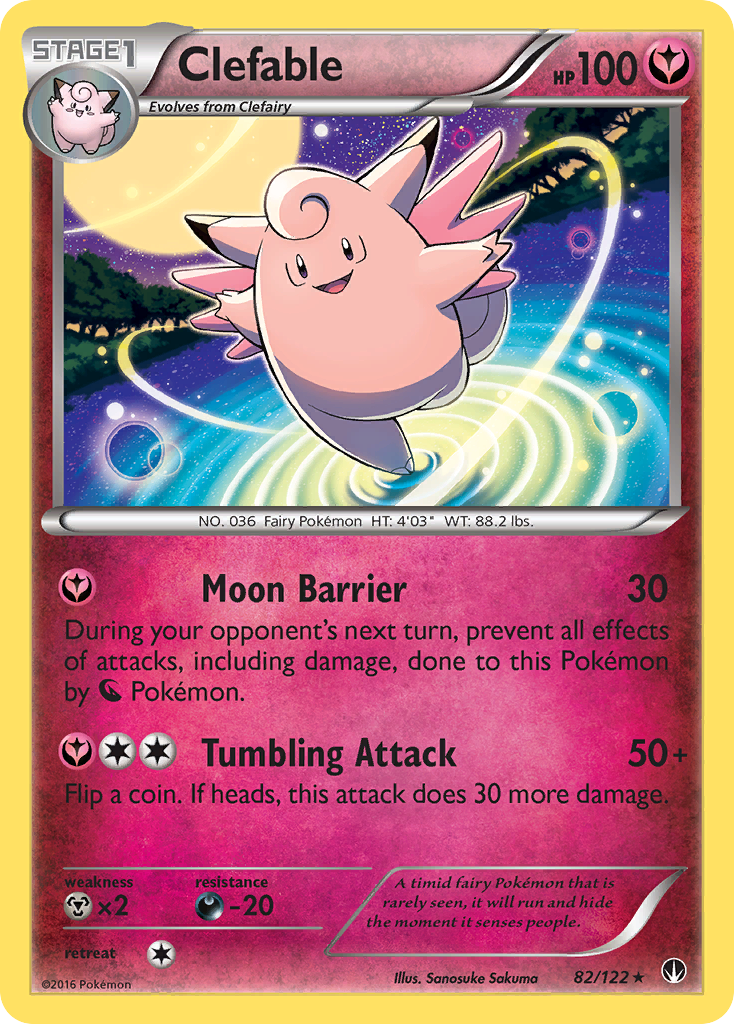 Clefable (82/122) [XY: BREAKpoint] | Deep Dive Games St. Marys