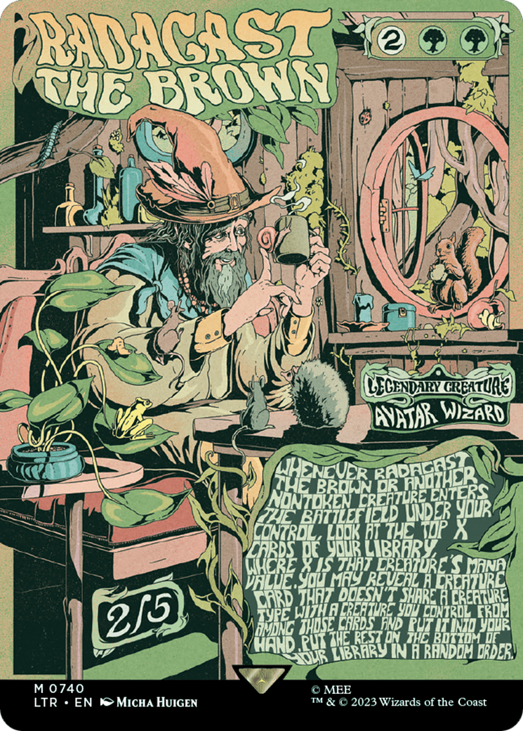 Radagast the Brown (Borderless Poster) [The Lord of the Rings: Tales of Middle-Earth] | Deep Dive Games St. Marys
