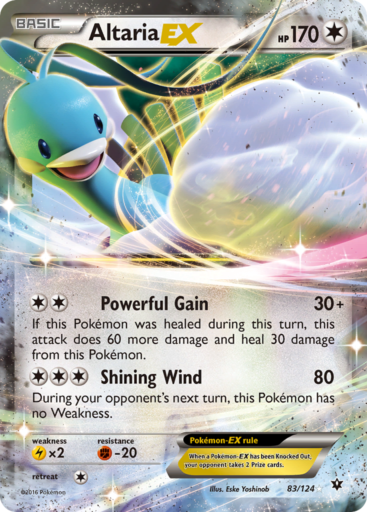 Altaria EX (83/124) [XY: Fates Collide] | Deep Dive Games St. Marys