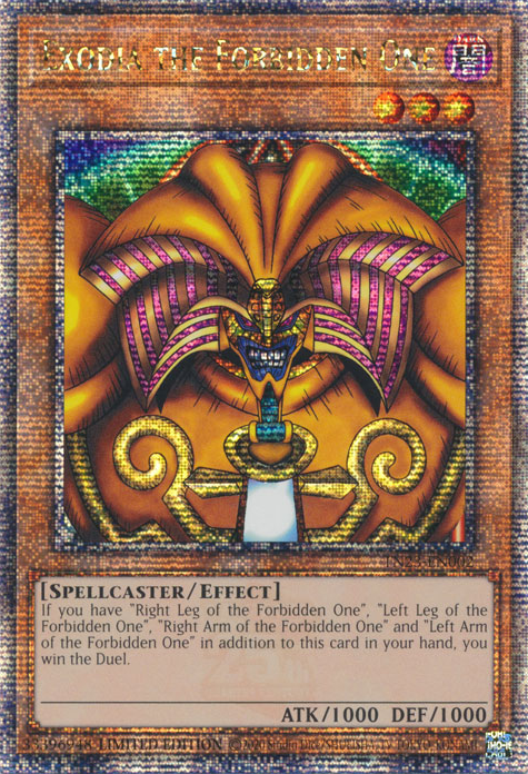 Exodia the Forbidden One [TN23-EN002] Quarter Century Secret Rare | Deep Dive Games St. Marys