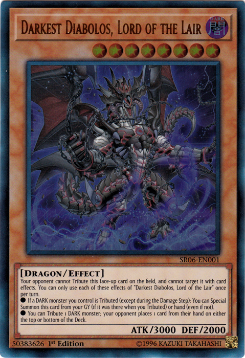 Darkest Diabolos, Lord of the Lair [SR06-EN001] Ultra Rare | Deep Dive Games St. Marys