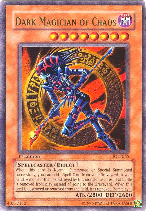 Dark Magician of Chaos [IOC-065] Ultra Rare | Deep Dive Games St. Marys