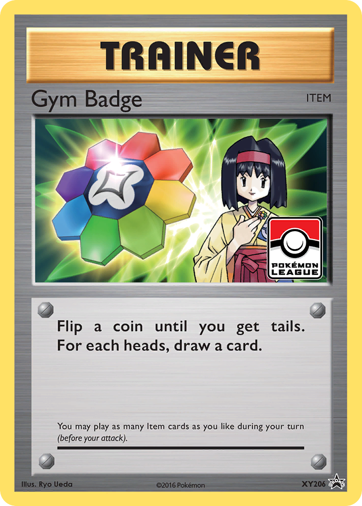 Gym Badge (XY206) (Erika) [XY: Black Star Promos] | Deep Dive Games St. Marys